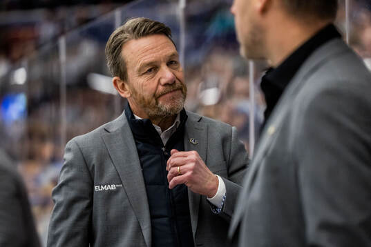 Leksands tränare Charles Berglund