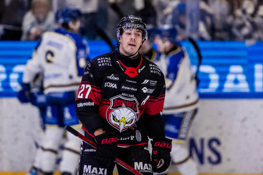 Malmö Redhawks Henrik Haapala deppar