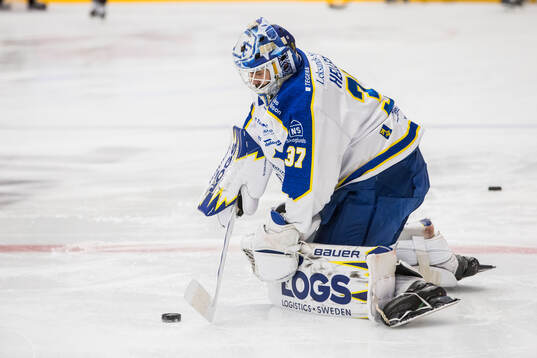 Leksands målvakt Jakob Hellsten