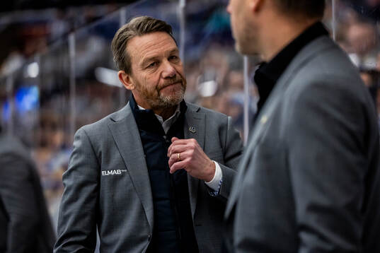 Leksands tränare Charles Berglund