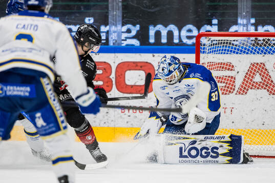 Leksands målvakt Jakob Hellsten