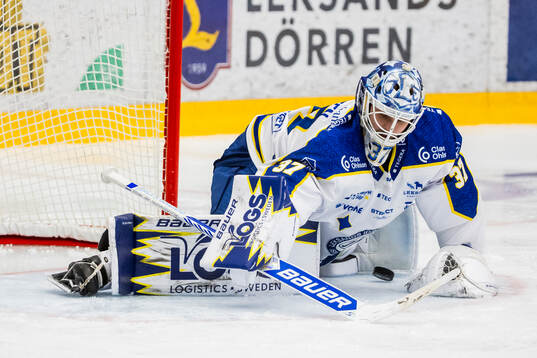 Leksands målvakt Jakob Hellsten