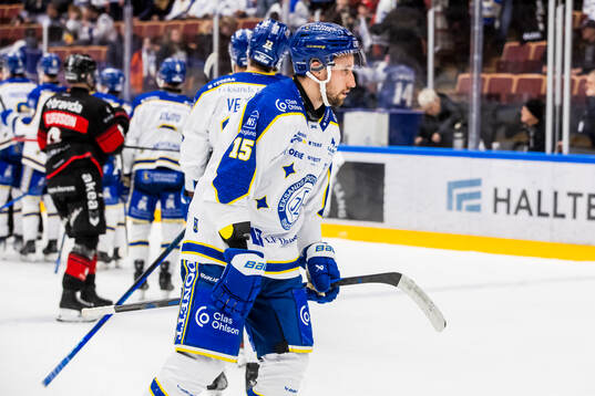 Leksands Max Veronneau deppar