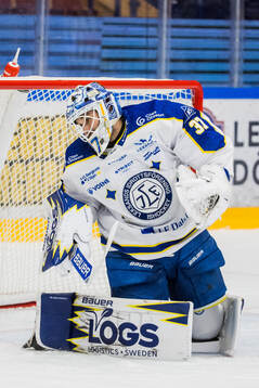 Leksands målvakt Jakob Hellsten