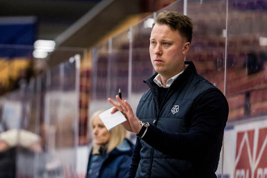Leksands tränare Joakim Engström