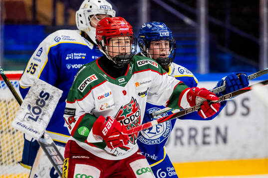 Modos Vendula Pribylova och Leksands Leia Fransson
