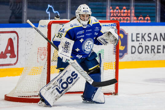 Leksands målvakt Emma Polusny