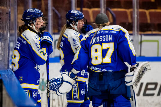 Leksands Courtney Vorster deppar