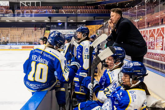 Leksands tränare Joakim Engström