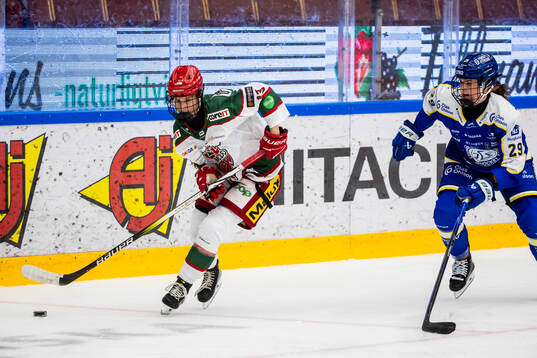 Modos Mira Hallin och Leksands Courtney Vorster