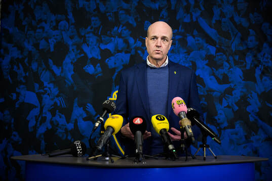 Fredrik Reinfeldt, president of the Swedish Football