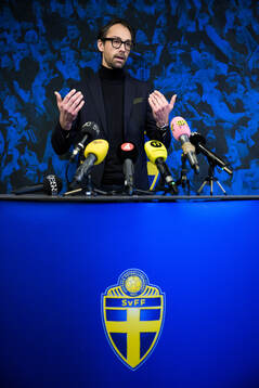 Tobias Tibell, acting general secretary of the Swedish