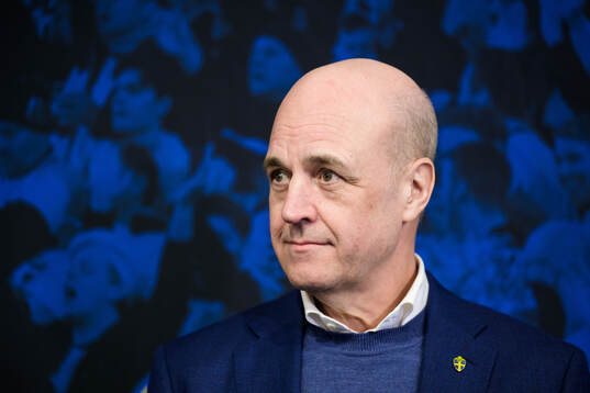 Fredrik Reinfeldt, president of the Swedish Football