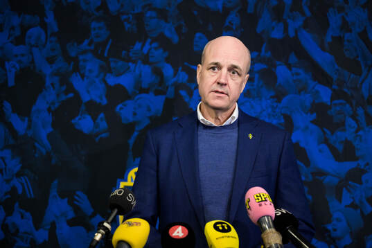 Fredrik Reinfeldt, president of the Swedish Football