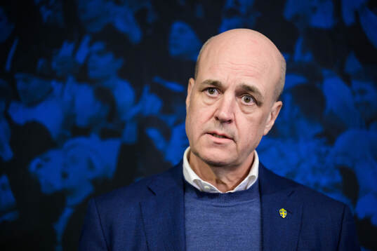 Fredrik Reinfeldt, president of the Swedish Football