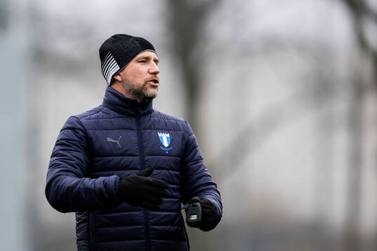 Head coach Henrik Rydström of Malmö FF