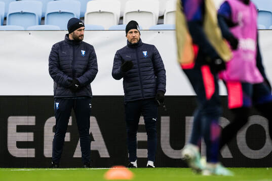 Head coach Henrik Rydström of Malmö FF