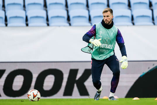 Goalkeeper Ricardo Friedrich of Malmö FF