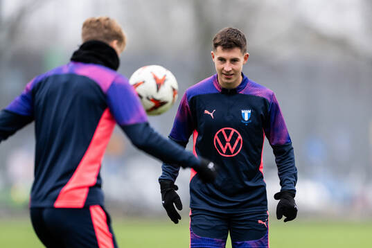 Lasse Berg Johnsen of Malmö FF