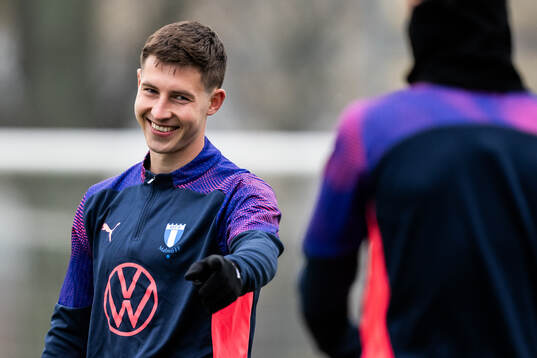 Lasse Berg Johnsen of Malmö FF