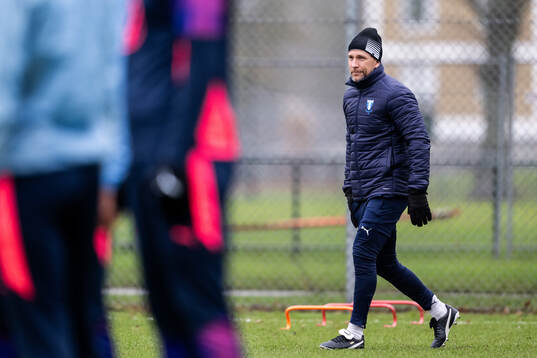 Head coach Henrik Rydström of Malmö FF