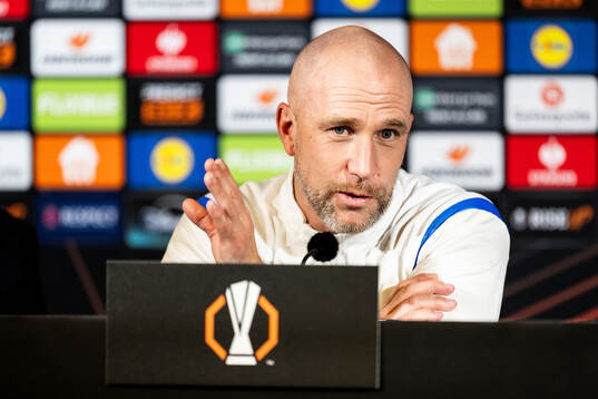 Head coach Henrik Rydström of Malmö FF