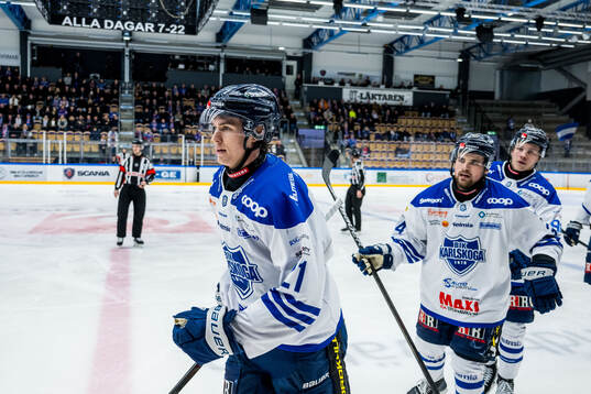 Karlskogas Christoffer Jansson jublar