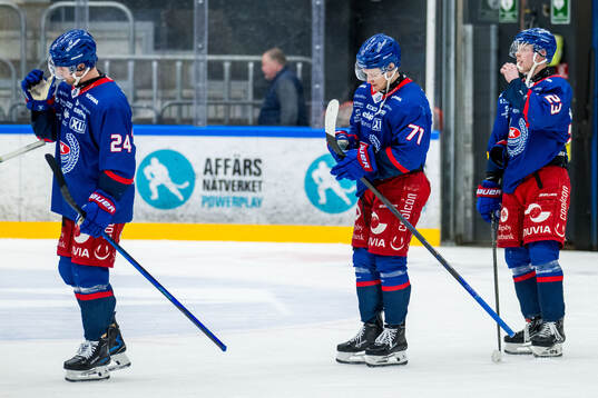 Oskarshamns Axel Wemmenborn, Filip Sveningsson och Gustaf