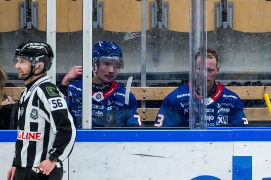 Oskarshamns Evan Weinger och Gustaf Westlund i