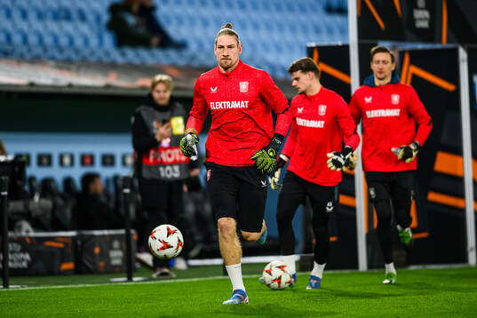 Goalkeeper Lars Unnerstall of Twente