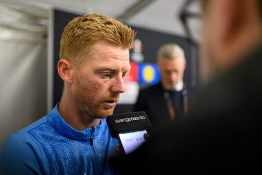 Anders Christiansen of Malmö FF looks dejected
