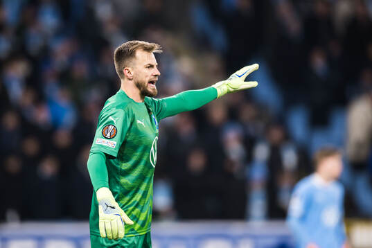 goalkeeper Ricardo Friedrich of Malmö FF