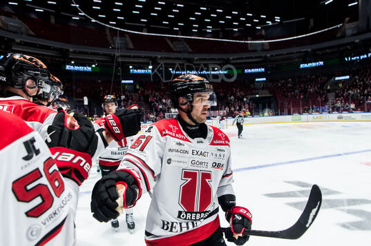 Örebros Ludvig Larsson jublar