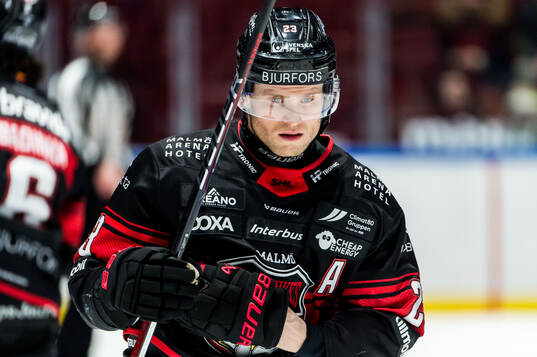 Malmö Redhawks Christoffer Forsberg deppar
