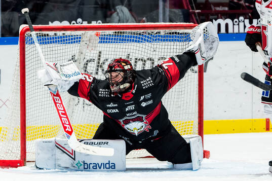 Malmö Redhawks målvakt Daniel Marmenlind