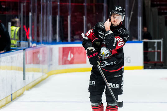 Malmö Redhawks Teemu Kivihalme deppar