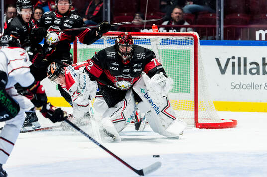 Malmö Redhawks målvakt Daniel Marmenlind