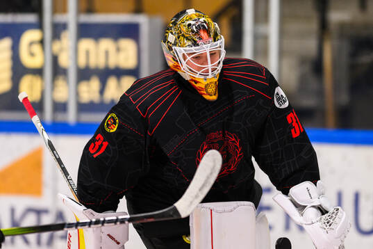 Brynäs målvakt Erik Källgren