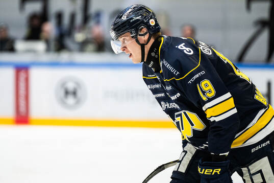 HV71s Henrik Borgström jublar