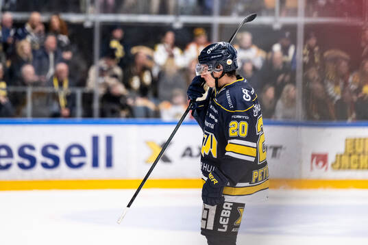 HV71s Andre Petersson deppar