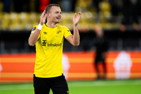 Gustav Henriksson of Elfsborg celebrates