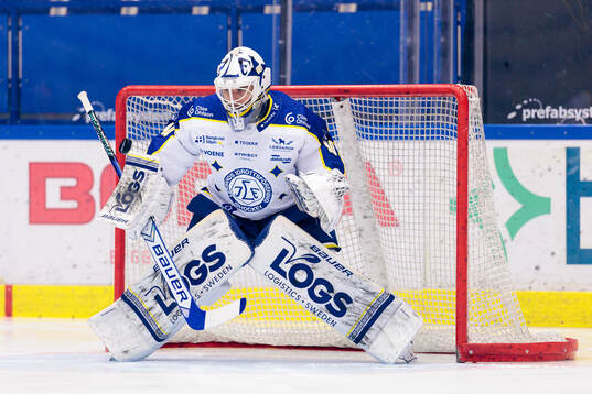 Leksands målvakt Mantas Armalis