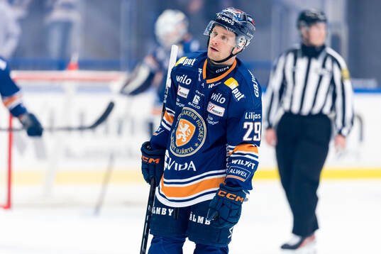 Växjös Sebastian Strandberg deppar