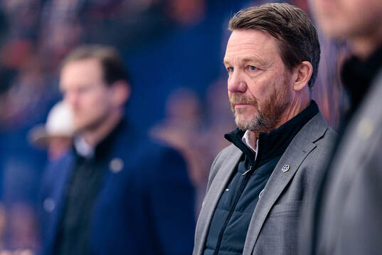 Leksands tränare Charles Berglund