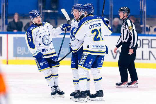 Leksands Marcus Karlberg, Kalle Östman  och Joonas
