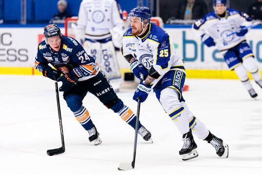 Växjös Karl Henriksson och Leksands Lucas Elvenes