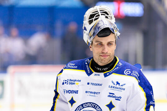 Leksands målvakt Mantas Armalis