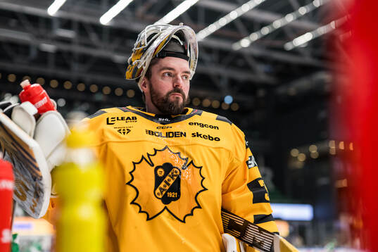 Skellefteås målvakt Gustaf Lindvall