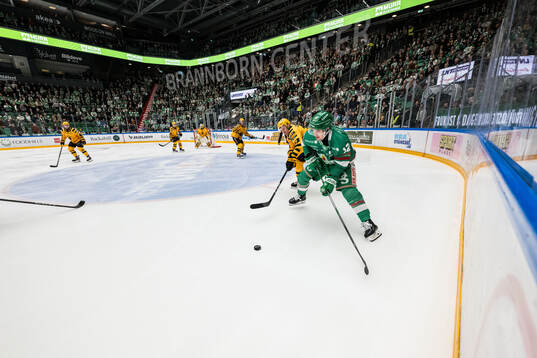 Skellefteås Pär Lindholm och Rögles Brady Ferguson