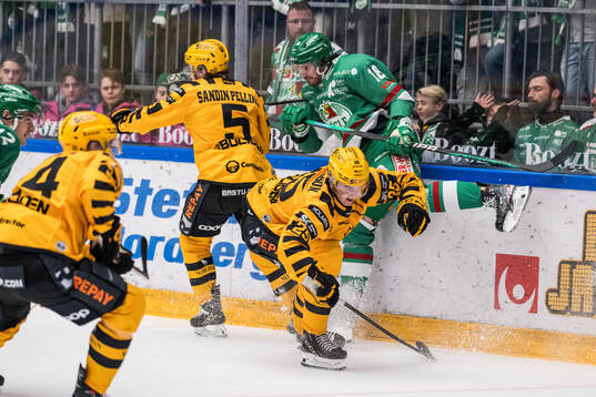 Rögles Dennis Everberg och Skellefteås Pontus Johansson